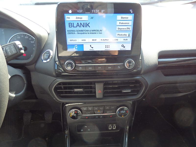 Ford EcoSport 1.0 ECOBOOST ZÁLOHOVÁNO - fotka 13 z 17