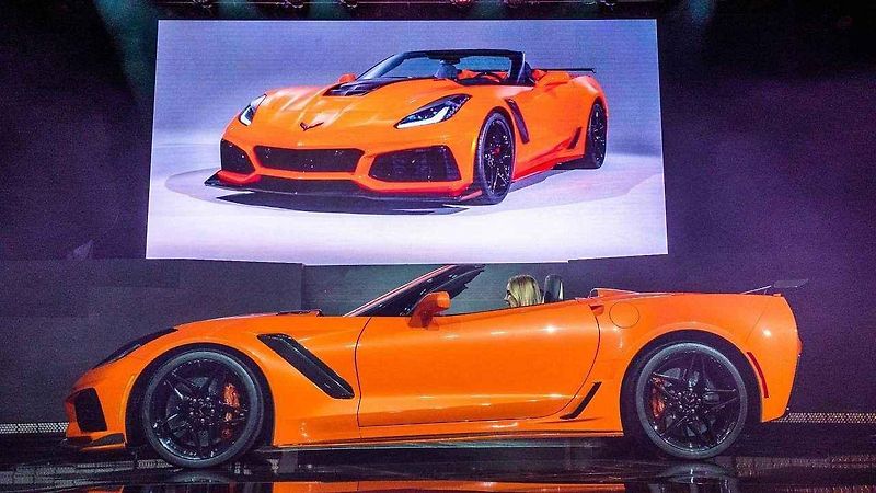 Chevrolet Corvette ZR1 Convertible.