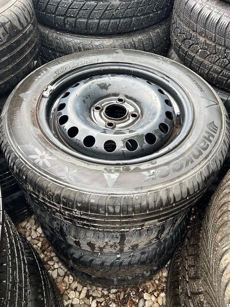 Škoda Felicia (2005) sada kol 4x100 ET35 5Jx14 pneu - fotka 2 z 3