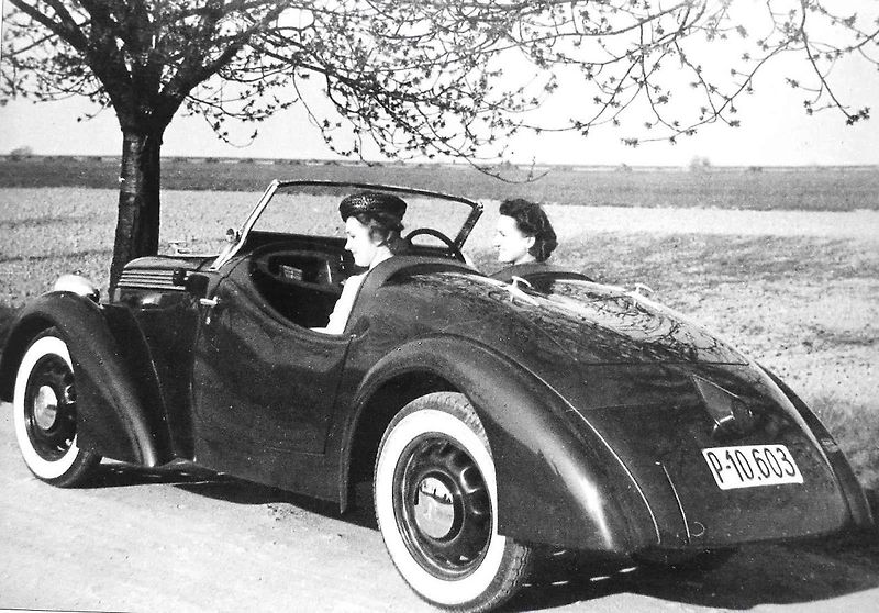 Závodní speciál Jawa 750 v pražském Národním technickém muzeu