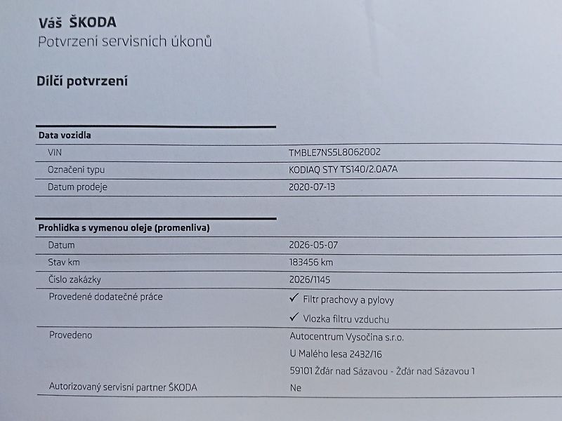 Škoda Kodiaq (2020) Style! 4x4! 2.0 TSI 140KW! DSG - fotka 26 z 44