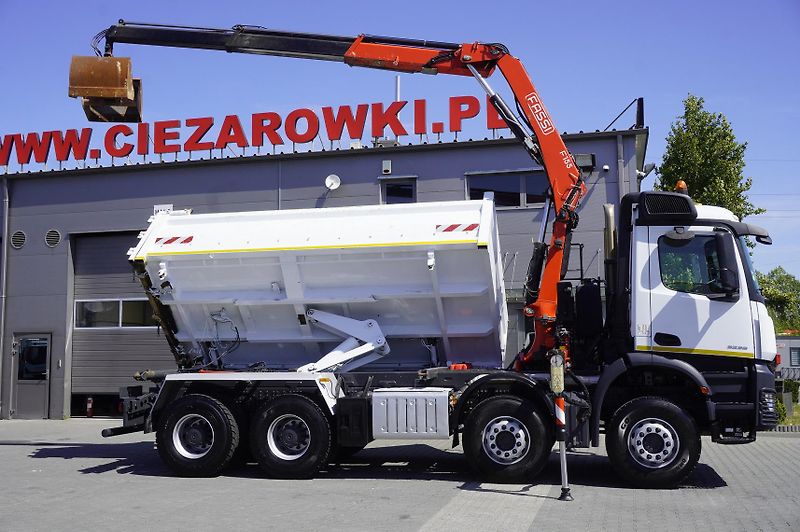 Mercedes-Benz (2020) Arocs 3236 8×4 / Crane Fassi - fotka 5 z 24