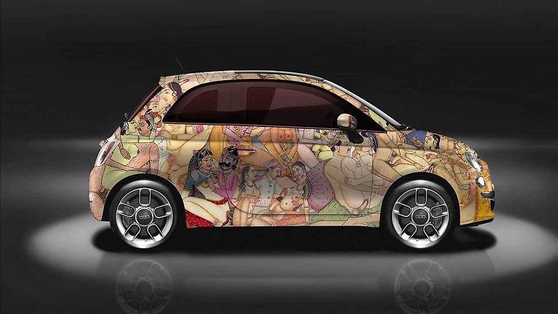 Fiat 500 od úpravce Garage Italia Customs.