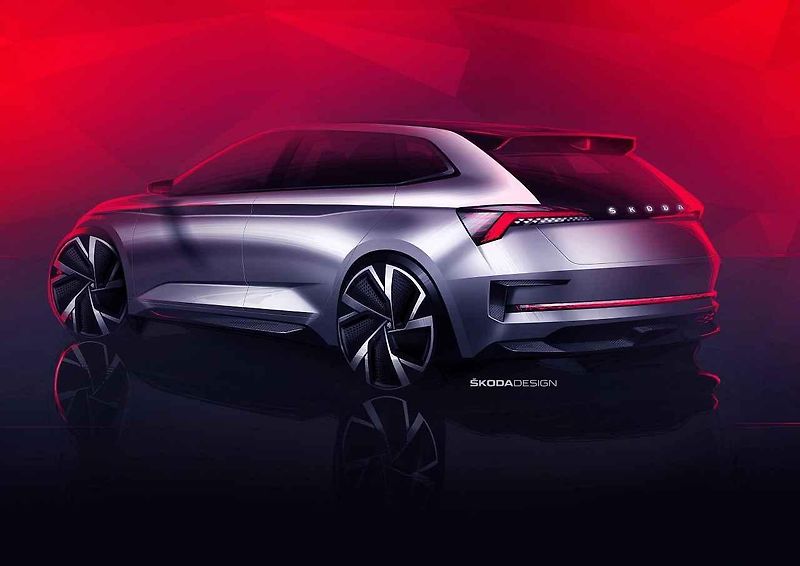 Interiér studie Škoda pro Paříž