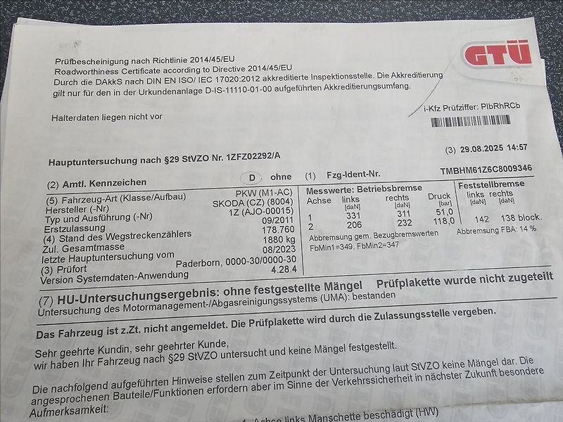 Škoda Octavia II 1,2TSi 77KW Family - fotka 46 z 46