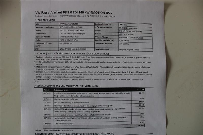 Volkswagen Passat 2,0 TDi  DSG, 4x4, HIGHLINE - fotka 31 z 31