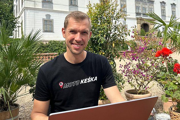 David Král proměnil zkušenosti z cestování na motorce v oblíbenou aplikaci Motokeška., zdroj: se svolením Davida Krále