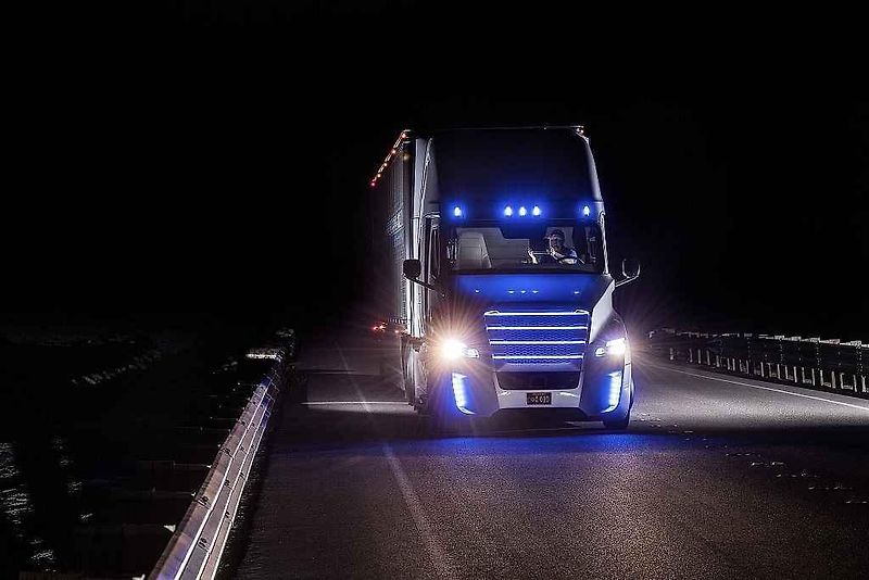 Freightliner Inspiration Truck.