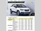 Opel Crossland ceník.