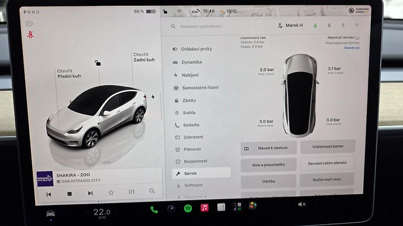 Tesla Model Y (2023) LR AWD Záruka SoH 93,2% - fotka 25 z 33