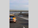 Dokončený úsek dálnice D49 od Hulína po mimoúrovňovou křižovatku u Martinic