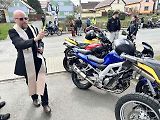 Žehnání motorek v Puclicích.