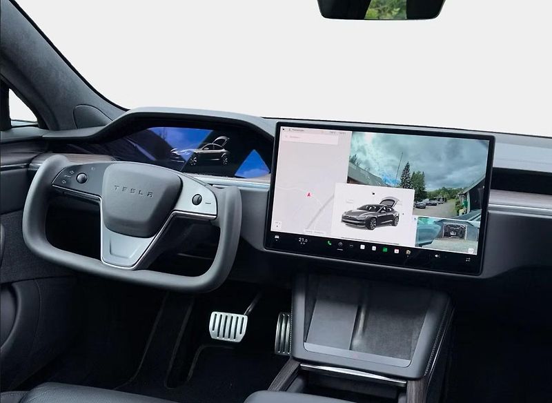 Tesla Model S LR AWD Vzduch Pano Tažné Kam - fotka 7 z 19