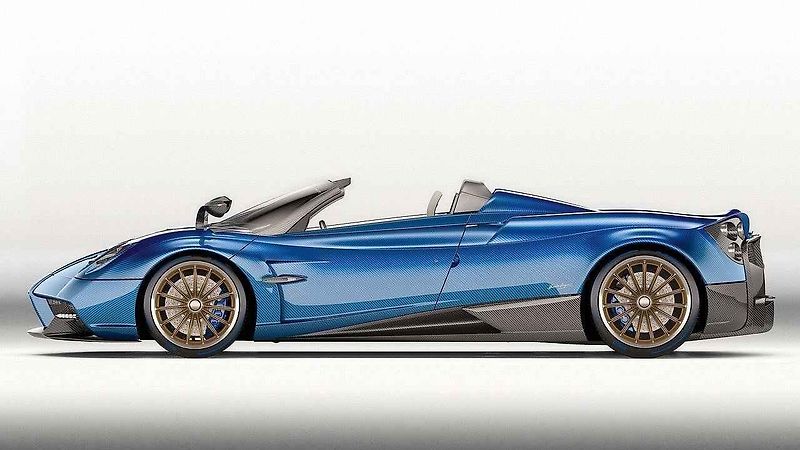 Pagani Huayra Roadster.