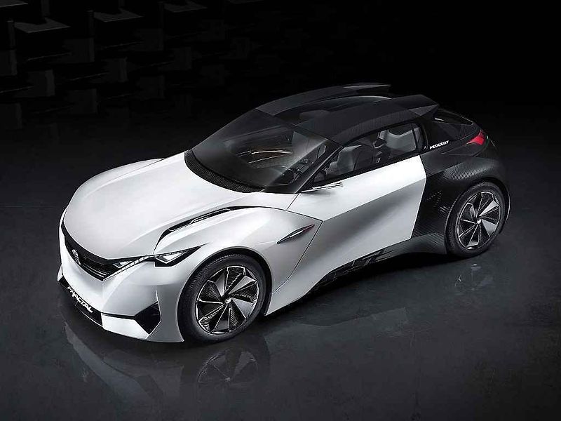 Koncept Peugeot Fractal.