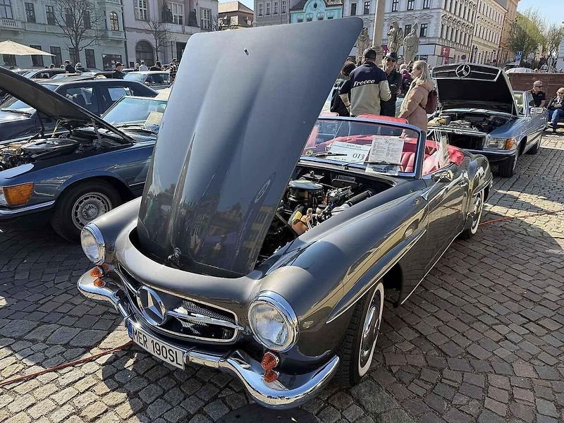 38. jarní setkání vozidel Mercedes-Benz v Kolíně v sobotu 18. dubna 2026.