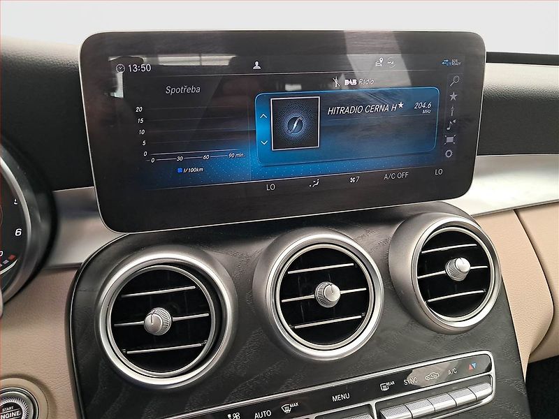 Mercedes-Benz Třídy C (2018) C 220 d, Automat, Kůže, Navi - fotka 12 z 21