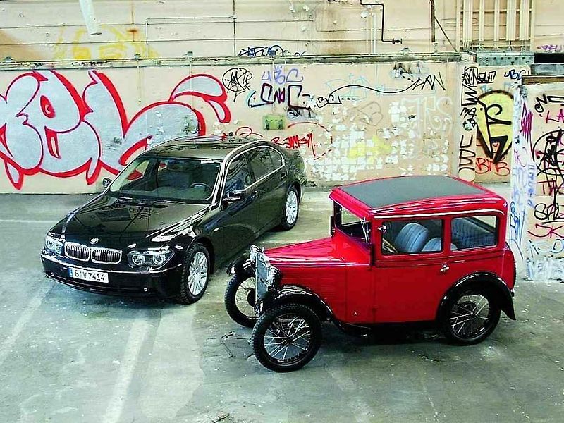 BMW řady 7.