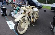 Unikátní motocykl ČZ Vatikán z roku 1939.