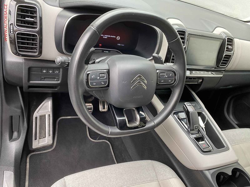 Citroën C5 Aircross (2019) 1.5 HDi, Shine, AT, kůže - fotka 13 z 21