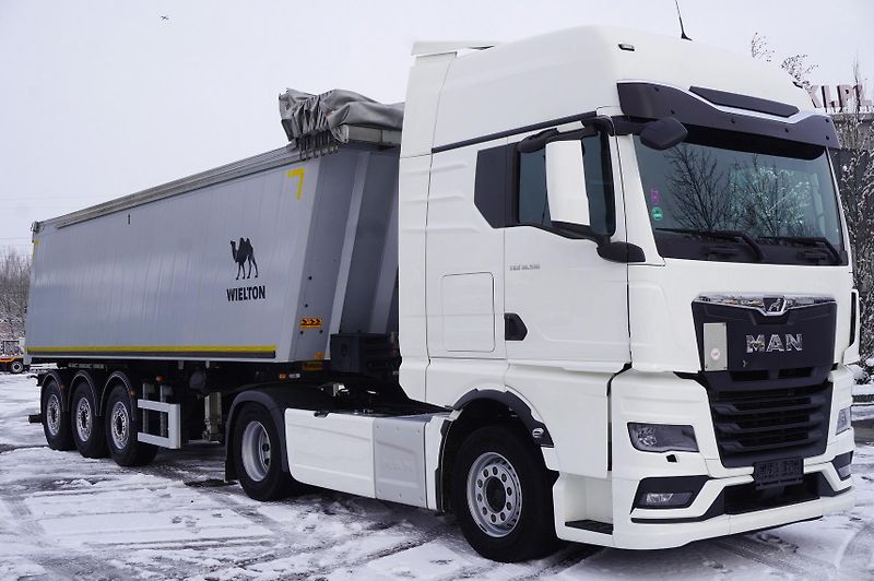 MAN TGX (2023) 18.510 Tractor unit + Tipper - fotka 7 z 19