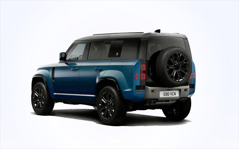 Land Rover Defender (2026) 110 V8 P635 OCTA Sargasso Blue - fotka 3 z 8