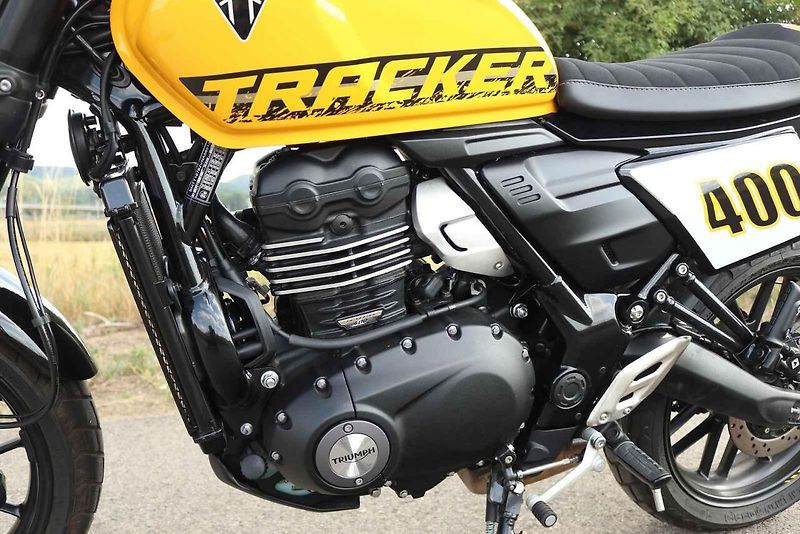 Se Speedem uhodil Triumph hřebíček na hlavičku a Tracker půjde bez pochyby v jeho stopách.