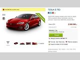 Prodej elektromobilů Tesla na e-shopu Alza.cz.