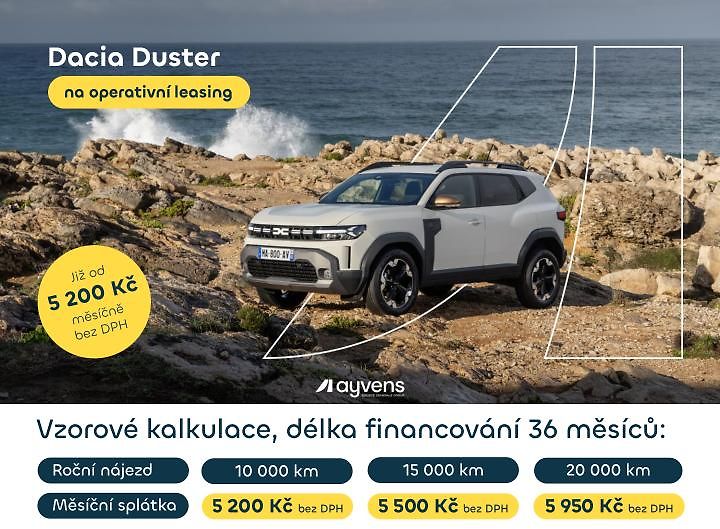 Dacia Duster (2025) 140 BENZÍN OPER. LEASING IČO - fotografie inzerátu