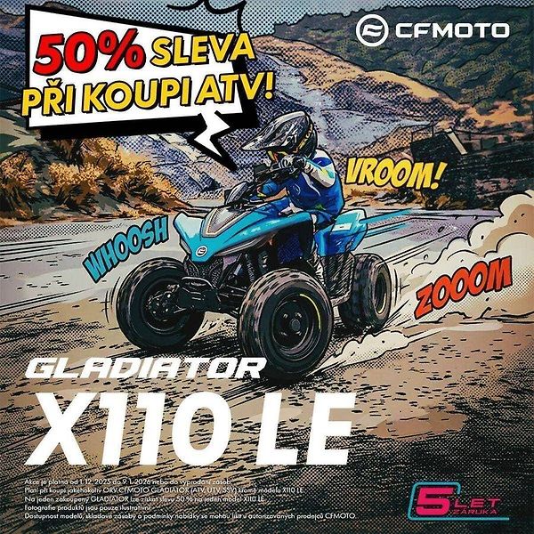 CFMOTO Gladiator X110 (2026) LE - fotka 6 z 20