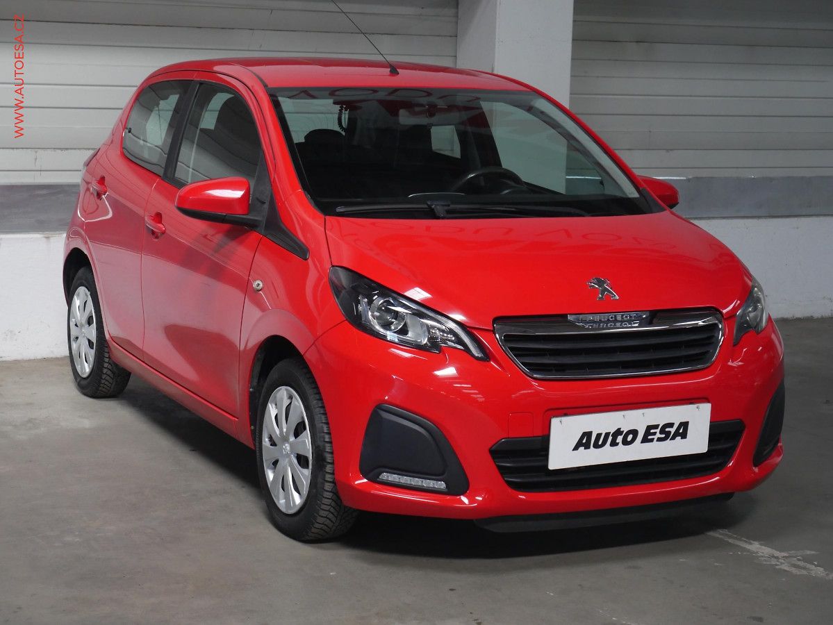 Peugeot 108 1.0i, 1.maj,ČR, Klima