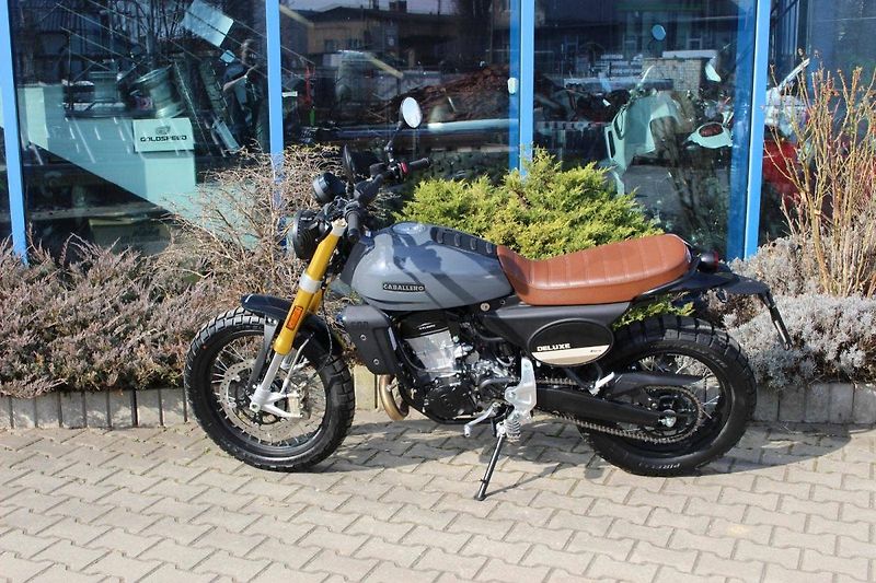 Fantic Caballero Scrambler 500 (2025) DE LUXE 2025 SKLADEM - fotka 8 z 10