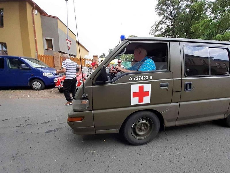 Do Hříškova dorazil na jubilejní veteránský sraz rekordní počet vozidel.
