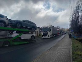 Kamiony v Petrovicích a v přilehlých oblastech