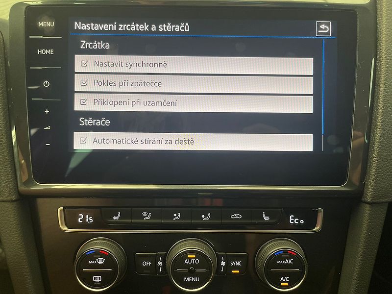 Volkswagen e-Golf 93,1% SoH, tep.čerp. virtual k - fotka 90 z 95