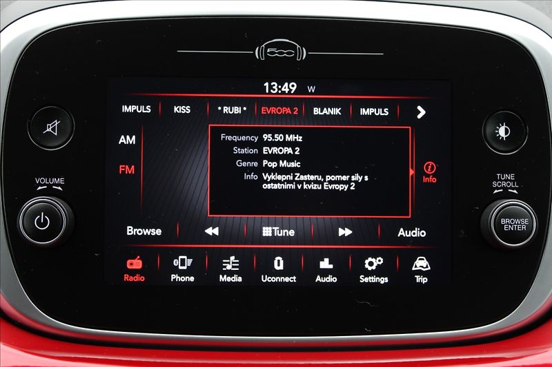 Fiat 500X 1,4 T  ČR,1.MAJITEL,AUTOMAT - fotka 11 z 36