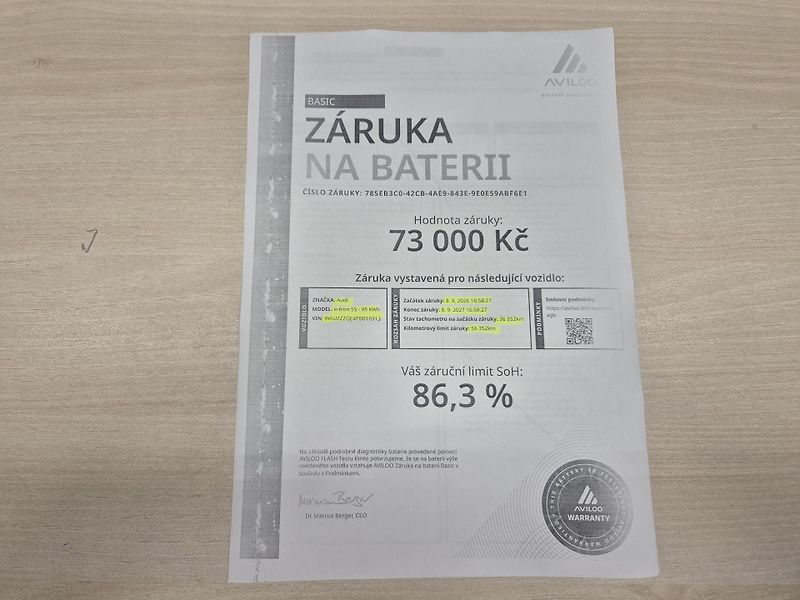 Audi e-tron SPORTBACK S 370kw SOH 96% - fotka 22 z 48