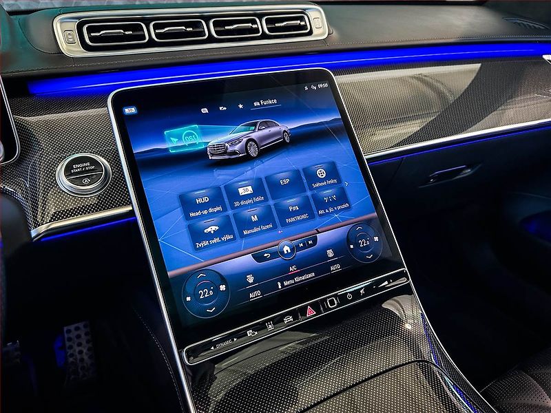 Mercedes-Benz Třídy S (2022) S 400 d 4MATIC - fotka 19 z 28