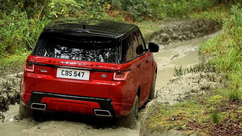 Range Rover Sport SVR.