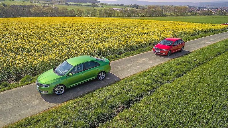 Škoda Rapid Spaceback.