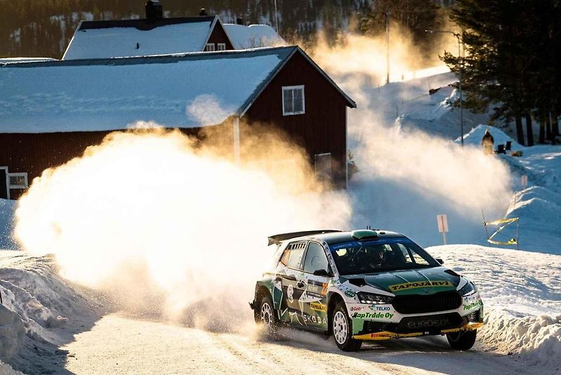 Estonská rallye: Oliver Solberg