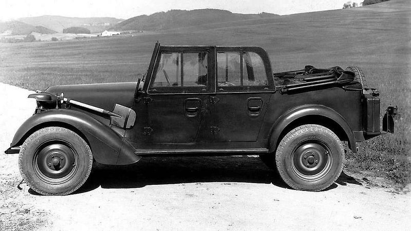 Kübelwagen Tatra 57 K se produkoval v podstatně větší sérii. Z Kopřivnice jich vyjelo na bojiště druhé světové války šest tisíc kusů