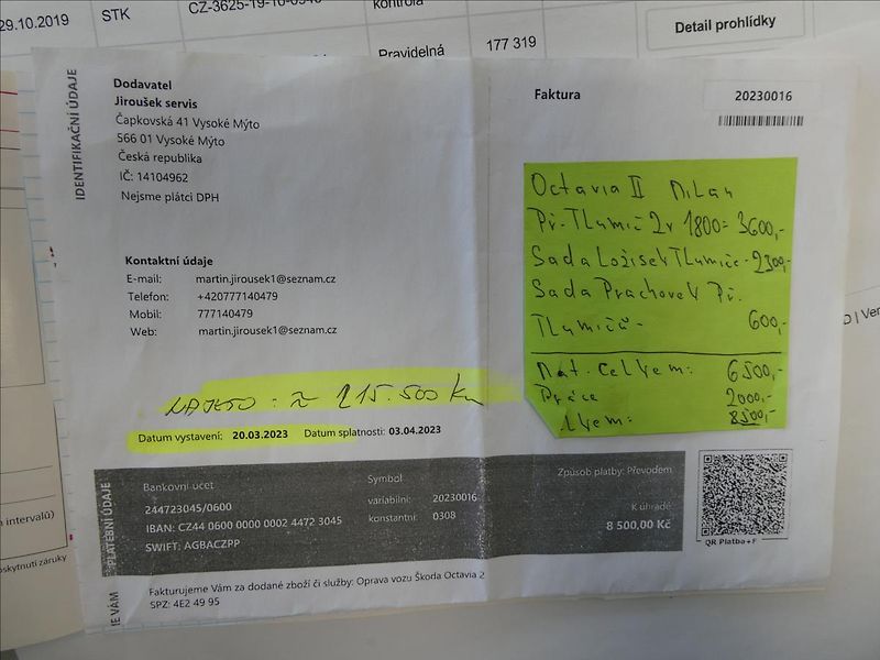 Škoda Octavia 1,2 TSi 77kW motor 110tKm,2xko - fotka 38 z 42