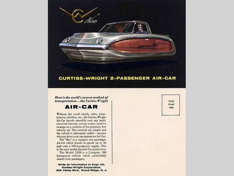 Curtiss-Wright Model 2500 Air Car.