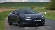 Na volných zatáčkovitých silnicích je Honda Prelude jako doma.
