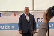 Otevření nového úseku dálnice D3 od Nažidel k Dolnímu Dvořišti.