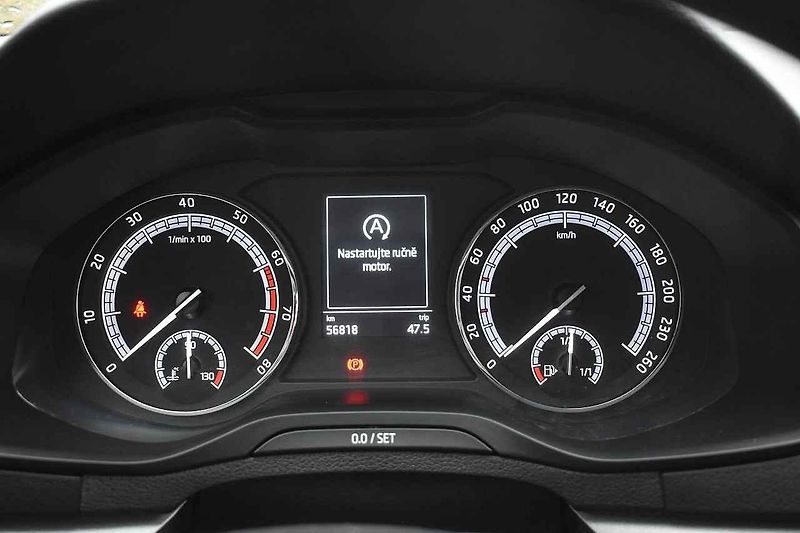 Zkoušený exemplář ojeté Škody Karoq během testovací jízdy