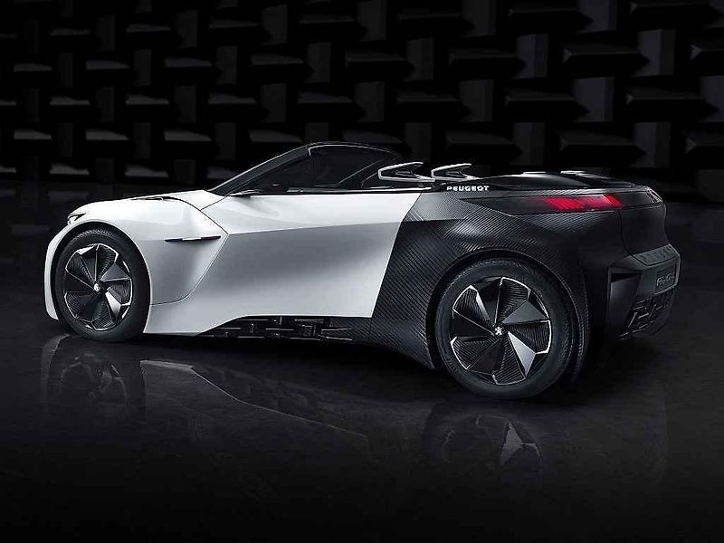 Koncept Peugeot Fractal.