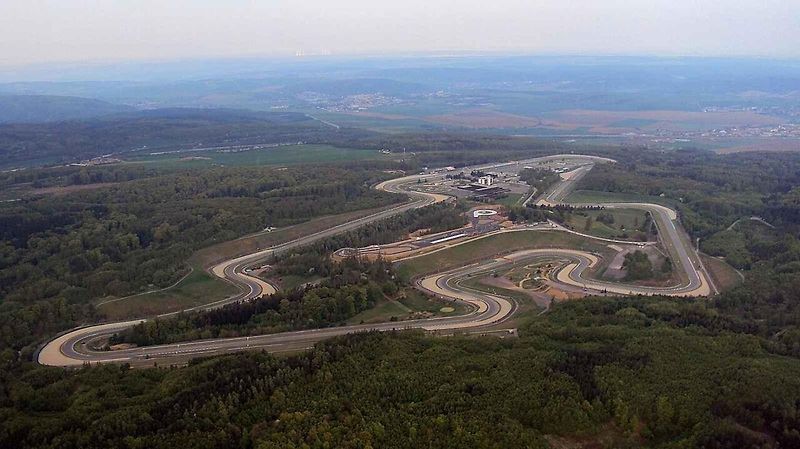 Závod mistrovství světa Superbike v Mostě.