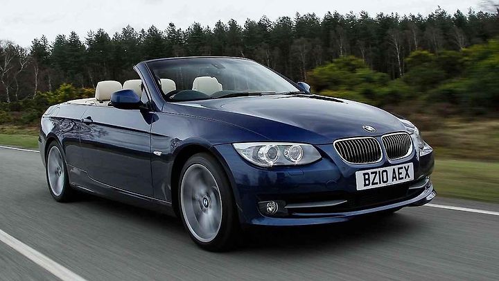 BMW řady 3 kabriolet.